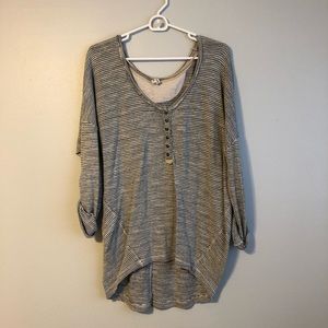 free people striped henley